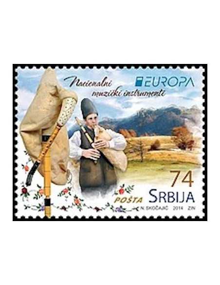 Timbre Poste Europa Serbie N° 544 N ** philatelie foxtimbre