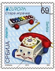 Timbre Poste Europa Serbie N° 592 N ** philatelie foxtimbre
