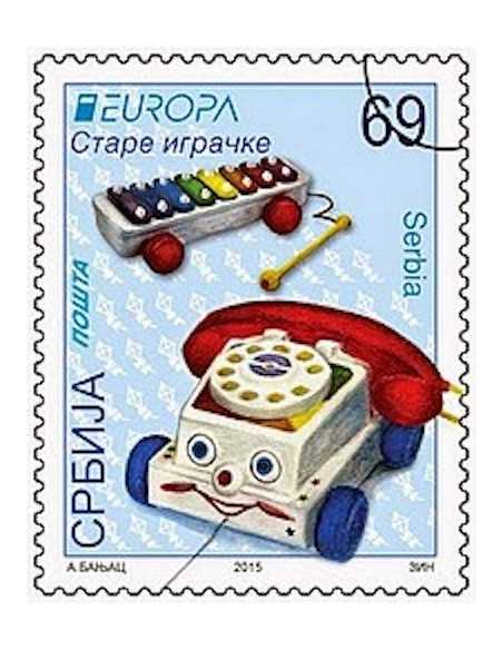 Timbre Poste Europa Serbie N° 592 N ** philatelie foxtimbre