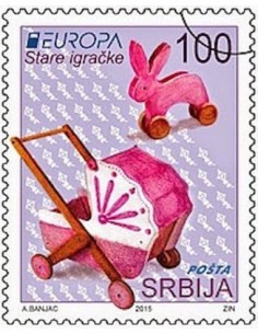 Timbre Poste Europa Serbie N° 593 N ** philatelie foxtimbre