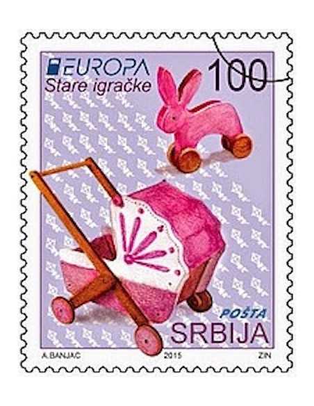 Timbre Poste Europa Serbie N° 593 N ** philatelie foxtimbre