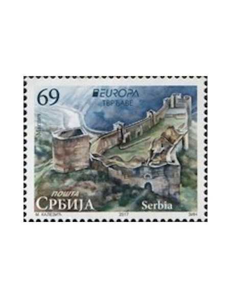 Timbre Poste Europa Serbie N° 729 N ** philatelie foxtimbre