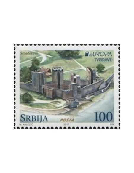 Timbre Poste Europa Serbie N° 730 N ** philatelie foxtimbre