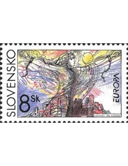 Timbre Poste Europa Slovaquie N° 188 N ** philatelie foxtimbre