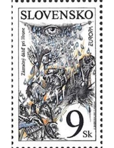 Timbre Poste Europa Slovaquie N° 237 N ** philatelie foxtimbre