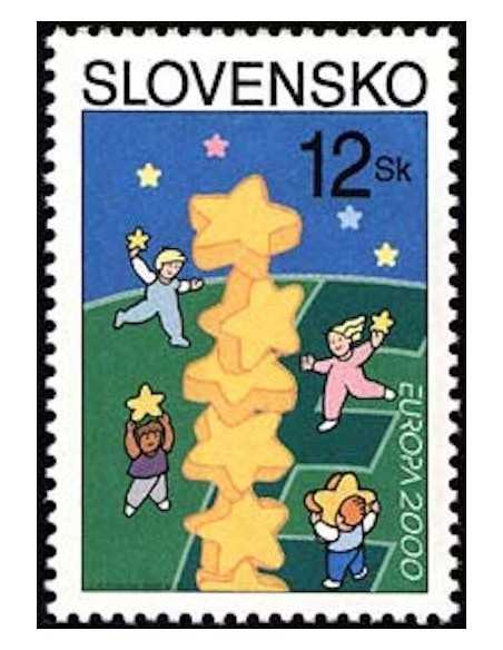 Timbre Poste Europa Slovaquie N° 321 N ** philatelie foxtimbre