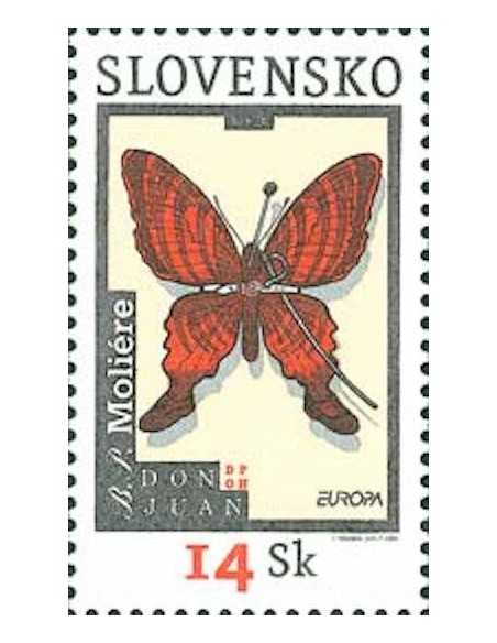 Timbre Poste Europa Slovaquie N° 391 N ** philatelie foxtimbre