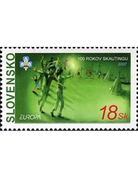 Timbre Poste Europa Slovaquie N° 482 N ** philatelie foxtimbre