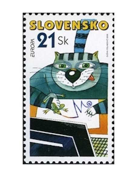 Timbre Poste Europa Slovaquie N° 506 N ** philatelie foxtimbre