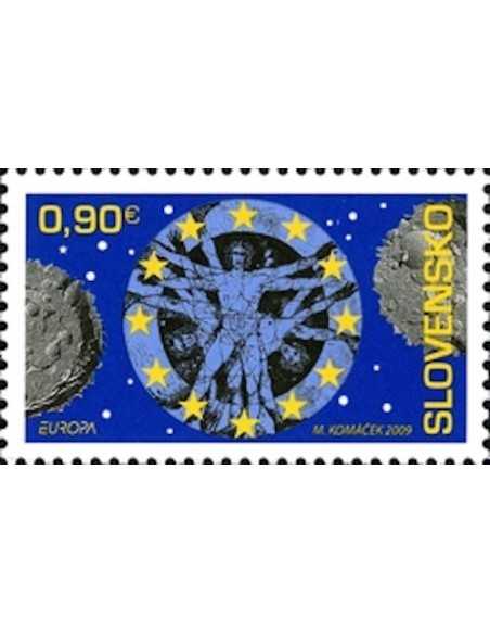 Timbre Poste Europa Slovaquie N° 538 N ** philatelie foxtimbre