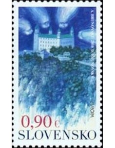 Timbre Poste Europa Slovaquie N° 554 N ** philatelie foxtimbre