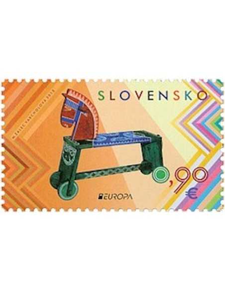 Timbre Poste Europa Slovaquie N° 667 N ** philatelie foxtimbre