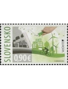 Timbre Poste Europa Slovaquie N° 689 N ** philatelie foxtimbre