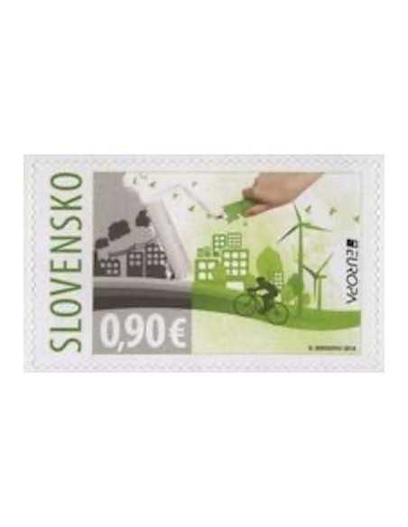Timbre Poste Europa Slovaquie N° 690 N ** philatelie foxtimbre