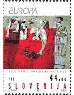 Timbre Poste Europa Slovenie N° 46 N ** philatelie foxtimbre