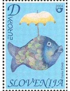 Timbre Poste Europa Slovenie N° 436 N ** philatelie foxtimbre
