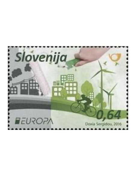 Timbre Poste Europa Slovenie N° 1019 N ** philatelie foxtimbre