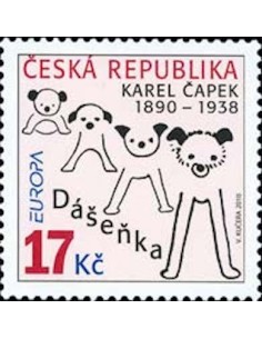 Timbre Poste Europa République Tchèque N° 0561  philatelie foxtimbre