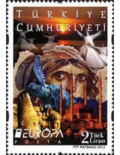 Timbre Poste Europa Turquie N° 3617 N ** philatelie foxtimbre