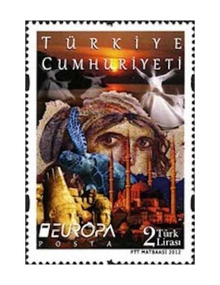 Timbre Poste Europa Turquie N° 3617 N ** philatelie foxtimbre