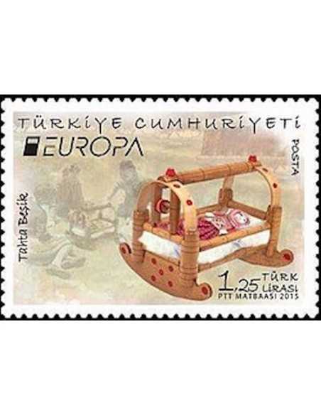 Timbre Poste Europa Turquie N° 3738 N ** philatelie foxtimbre