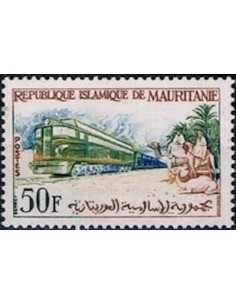Timbre Poste Mauritanie N° 161 Oblitéré philatélie foxtimbre