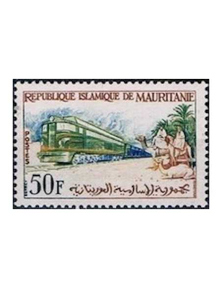 Timbre Poste Mauritanie N° 161 Oblitéré philatélie foxtimbre