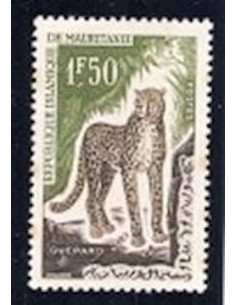 Timbre Poste Mauritanie N° 167 Oblitéré philatélie foxtimbre