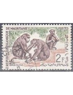 Timbre Poste Mauritanie N° 168 Oblitéré philatélie foxtimbre