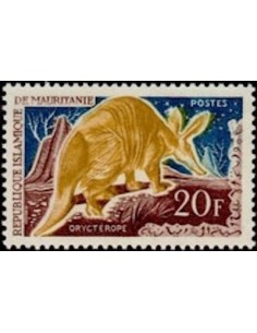 Timbre Poste Mauritanie N° 172 Oblitéré philatélie foxtimbre