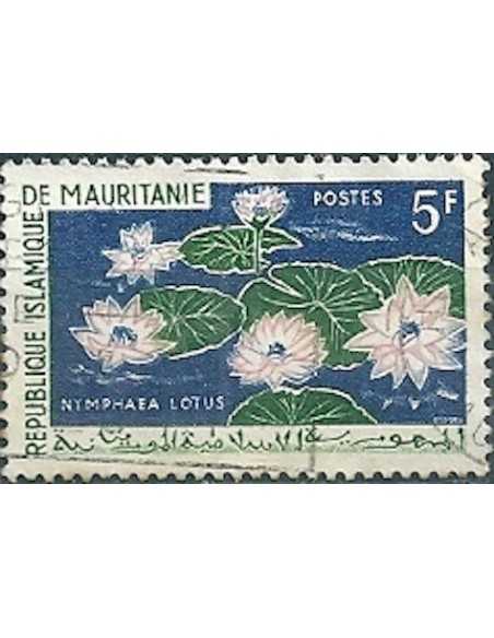 Timbre Poste Mauritanie N° 184 Oblitéré philatélie foxtimbre