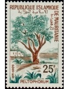 Timbre Poste Mauritanie N° 230 Oblitéré philatélie foxtimbre