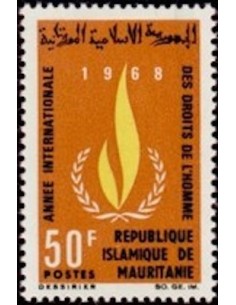 Timbre Poste Mauritanie N° 247 Oblitéré philatélie foxtimbre