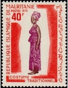 Timbre Poste Mauritanie N° 288 Oblitéré philatélie foxtimbre