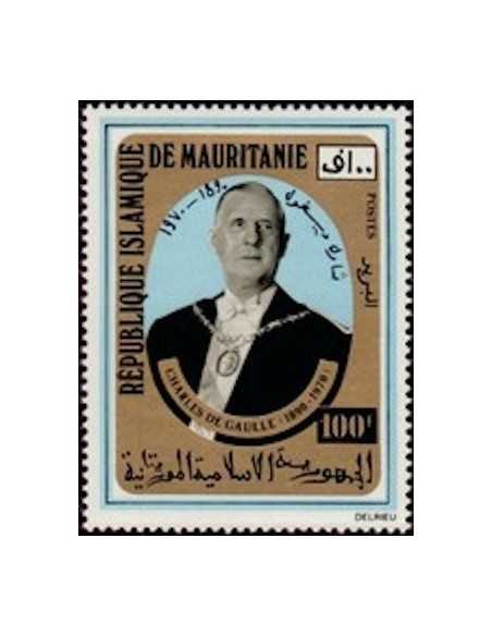 Timbre Poste Mauritanie N° 294 Oblitéré philatélie foxtimbre