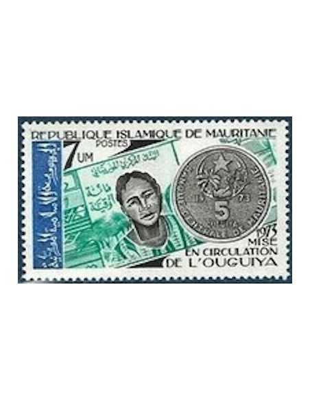 Timbre Poste Mauritanie N° 321 Oblitéré philatélie foxtimbre