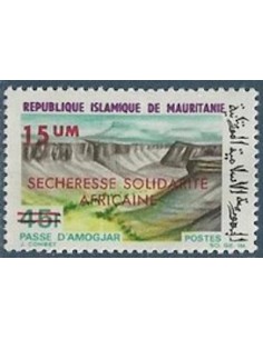 Timbre Poste Mauritanie N° 337 Oblitéré philatélie foxtimbre