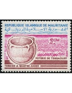Timbre Poste Mauritanie N° 368 Oblitéré philatélie foxtimbre