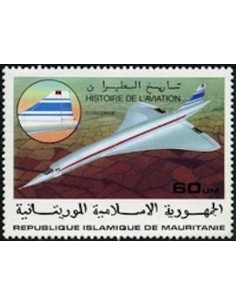 Timbre Poste Mauritanie N° 376 Oblitéré philatélie foxtimbre