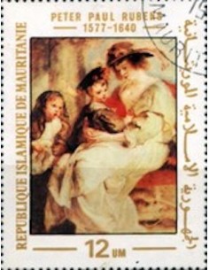 Timbre Poste Mauritanie N° 382 Oblitéré philatélie foxtimbre