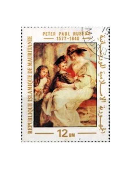 Timbre Poste Mauritanie N° 382 Oblitéré philatélie foxtimbre