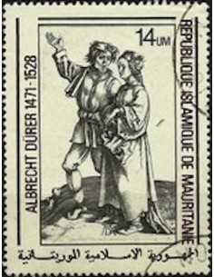 Timbre Poste Mauritanie N° 410 Oblitéré philatélie foxtimbre