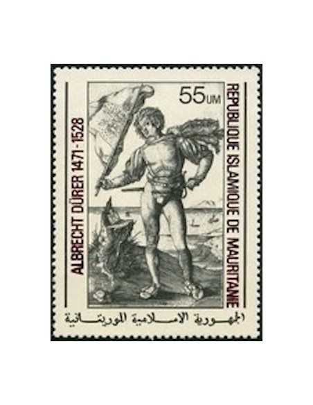 Timbre Poste Mauritanie N° 411 Oblitéré philatélie foxtimbre