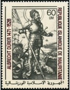 Timbre Poste Mauritanie N° 412 Oblitéré philatélie foxtimbre