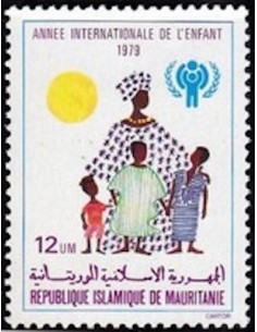 Timbre Poste Mauritanie N° 422 Oblitéré philatélie foxtimbre
