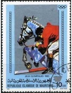 Timbre Poste Mauritanie N° 446 Oblitéré philatélie foxtimbre