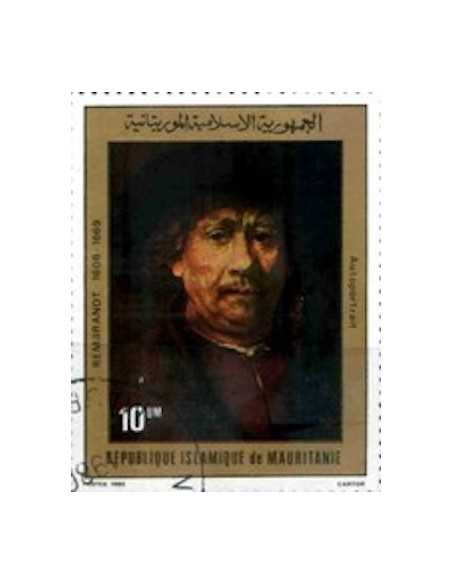 Timbre Poste Mauritanie N° 454 Oblitéré philatélie foxtimbre