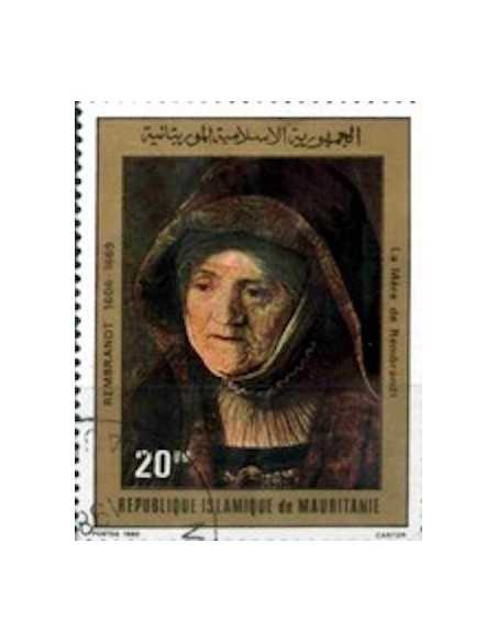 Timbre Poste Mauritanie N° 455 Oblitéré philatélie foxtimbre