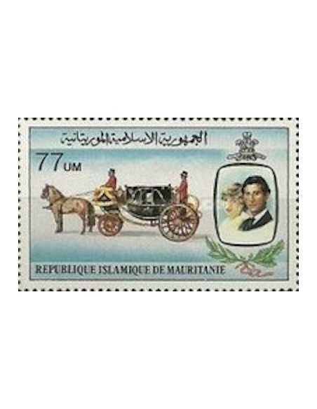 Timbre Poste Mauritanie N° 479 Oblitéré philatélie foxtimbre