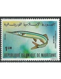 Timbre Poste Mauritanie N° 481 Oblitéré philatélie foxtimbre